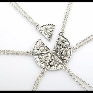 New 6pcs Pizza Friendship Necklaces 🍕 🎉